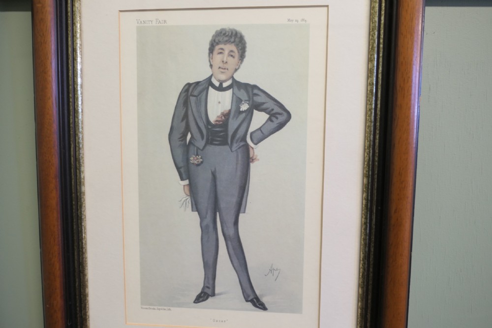 3 Beautifully Framed Vanity Fair Satyrical Prints View III