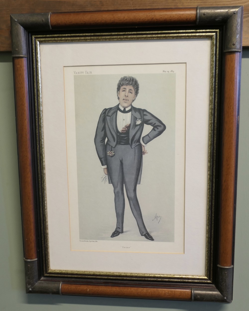 3 Beautifully Framed Vanity Fair Satyrical Prints View VI