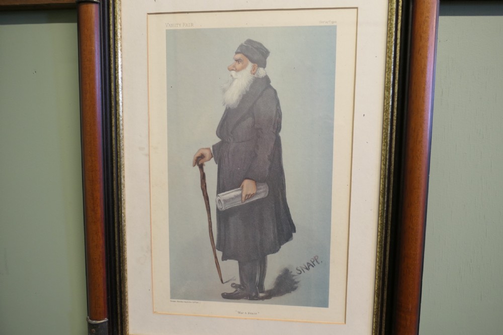 3 Beautifully Framed Vanity Fair Satyrical Prints View XIV