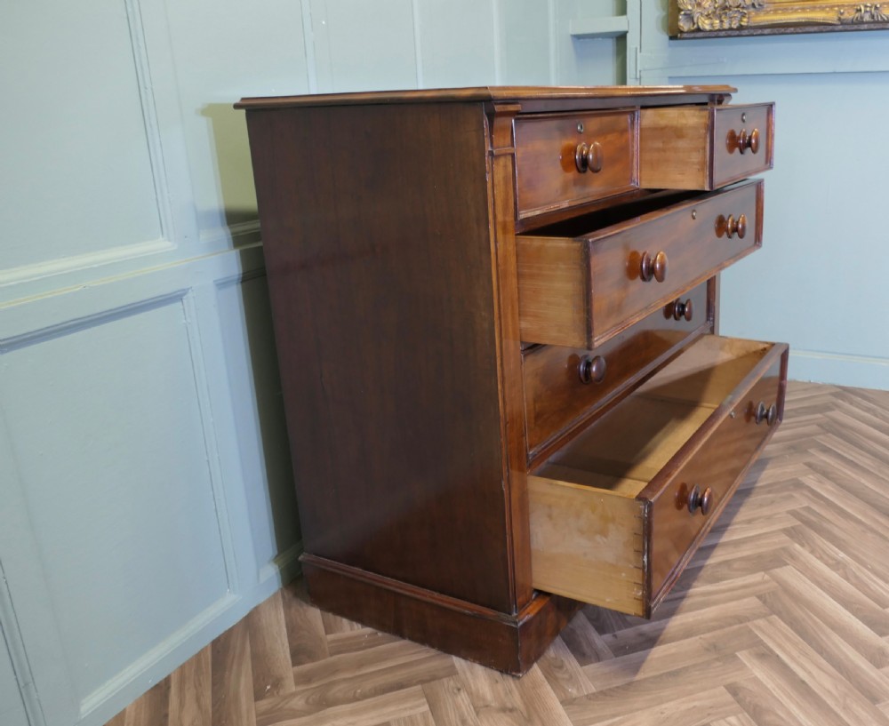 A Large Victorian Mahogany Chest of Drawers 
 View V
