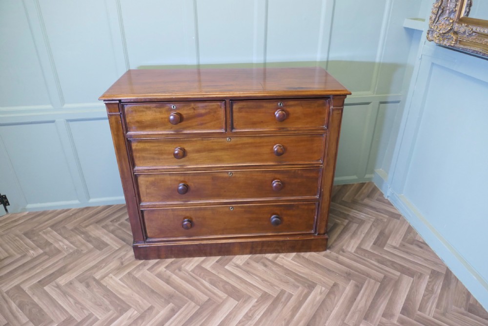 A Large Victorian Mahogany Chest of Drawers 
 View VI