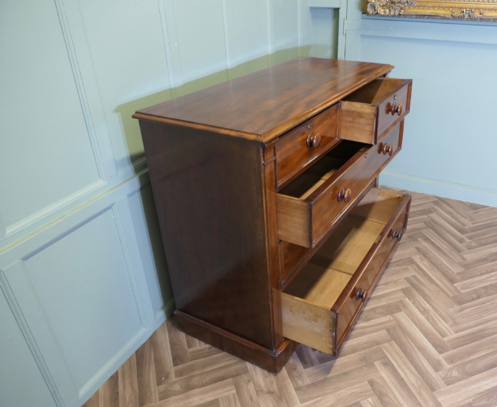 A Large Victorian Mahogany Chest of Drawers 
 View VII