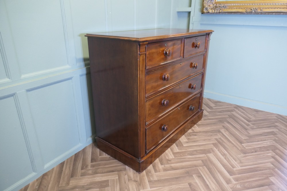 A Large Victorian Mahogany Chest of Drawers 
 View VIII