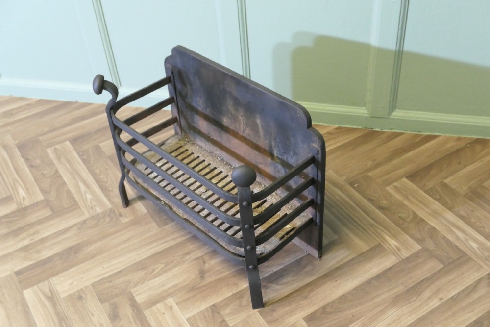 Free Standing Fire Basket, Iron Fire Grate View V