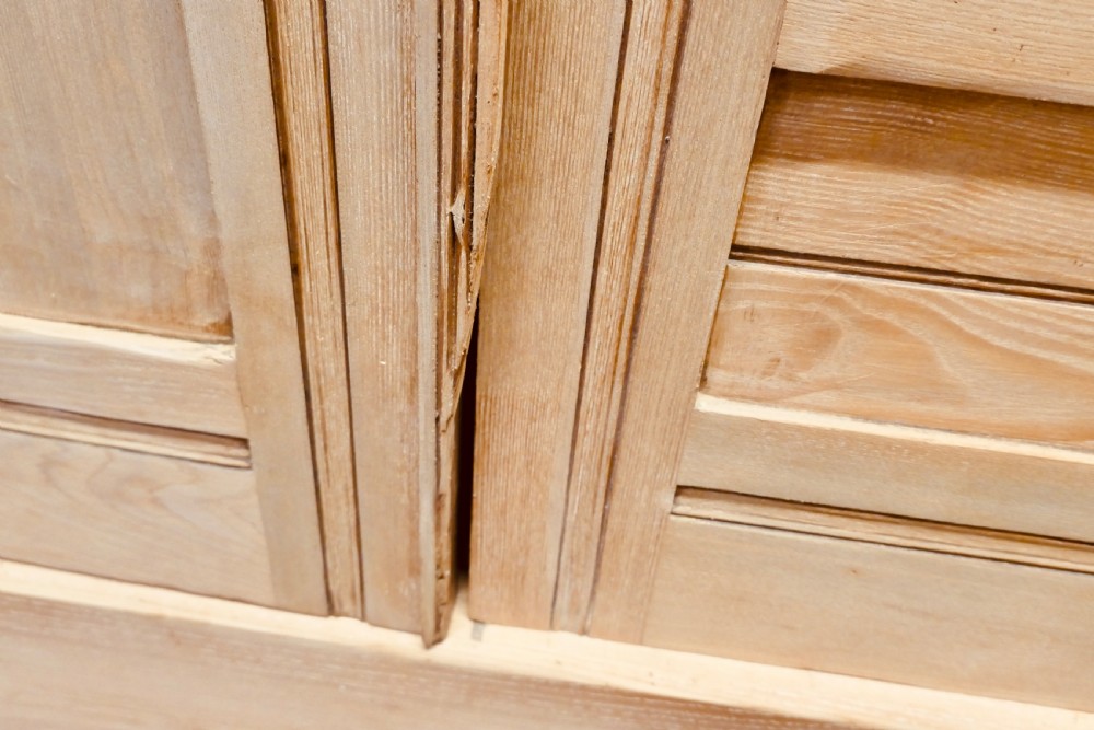 Victorian Ash Arts & Crafts Triple Wardrobe Compactum View V