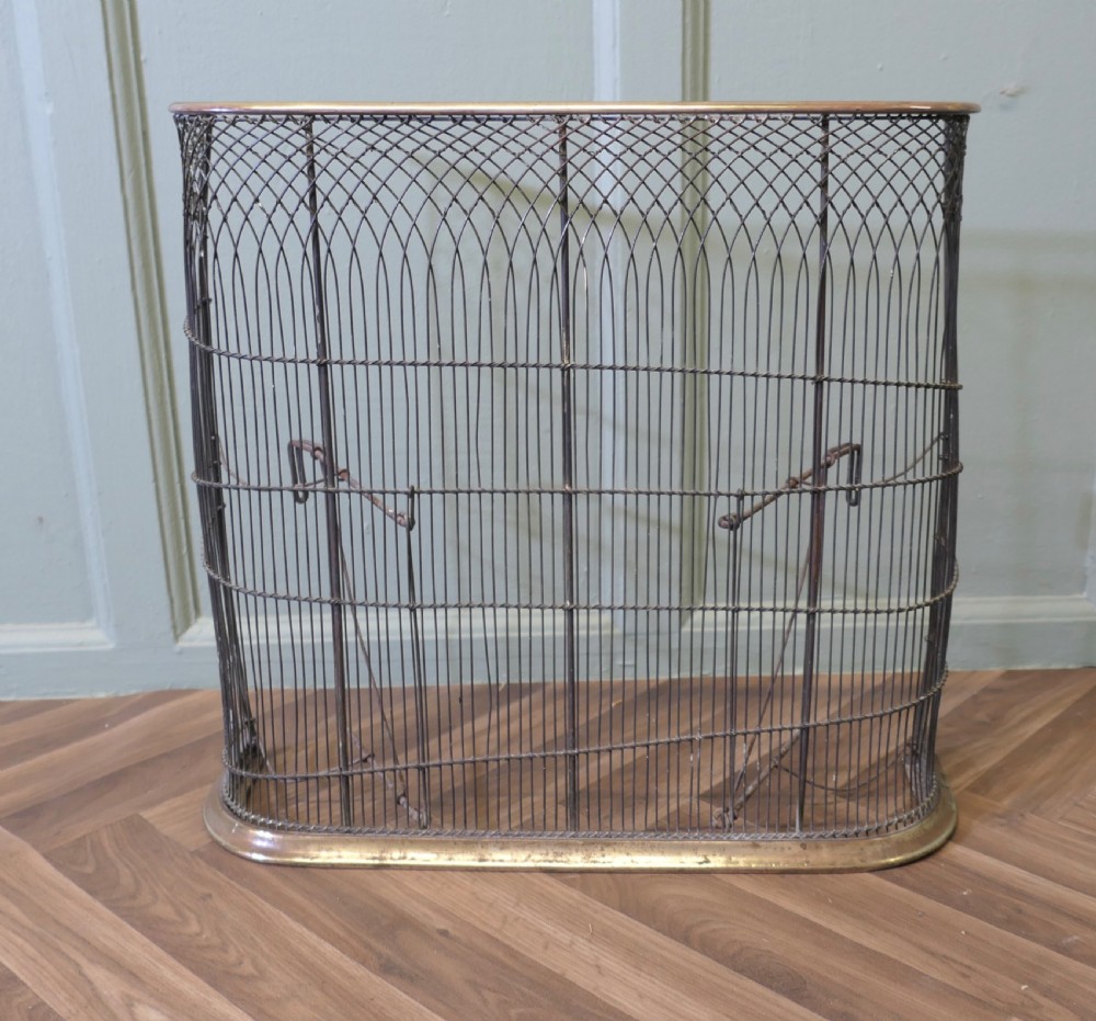 Original 19th Century Nursery Fire Guard View III