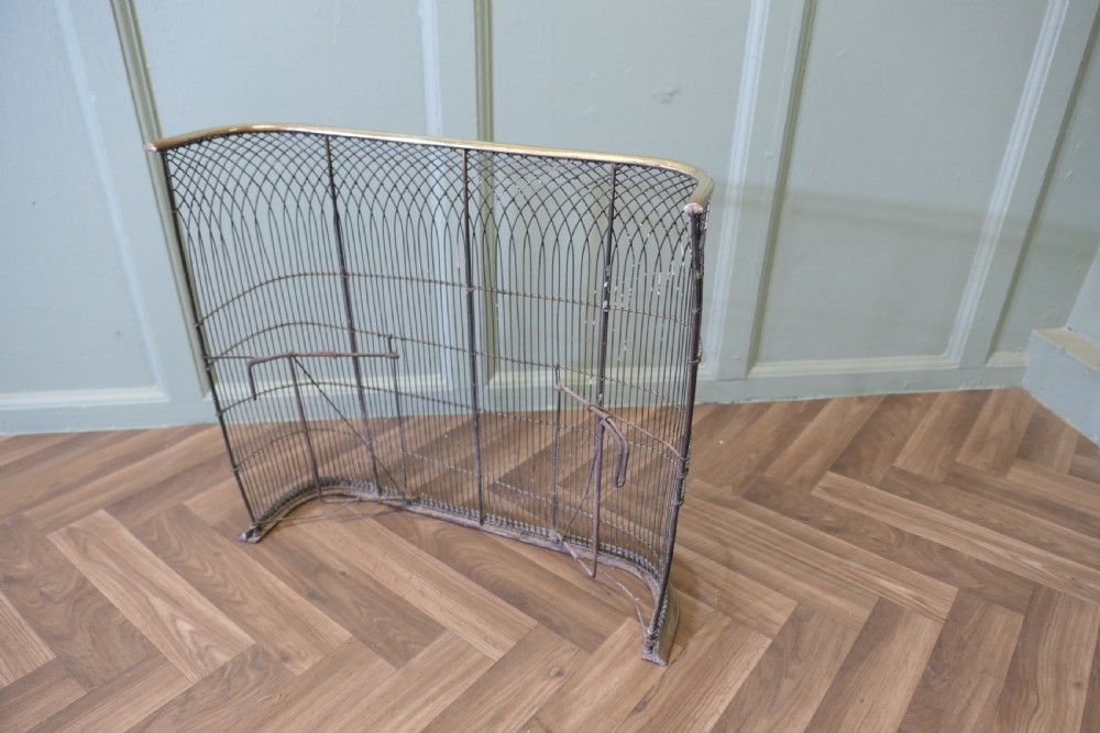 Original 19th Century Nursery Fire Guard View VII