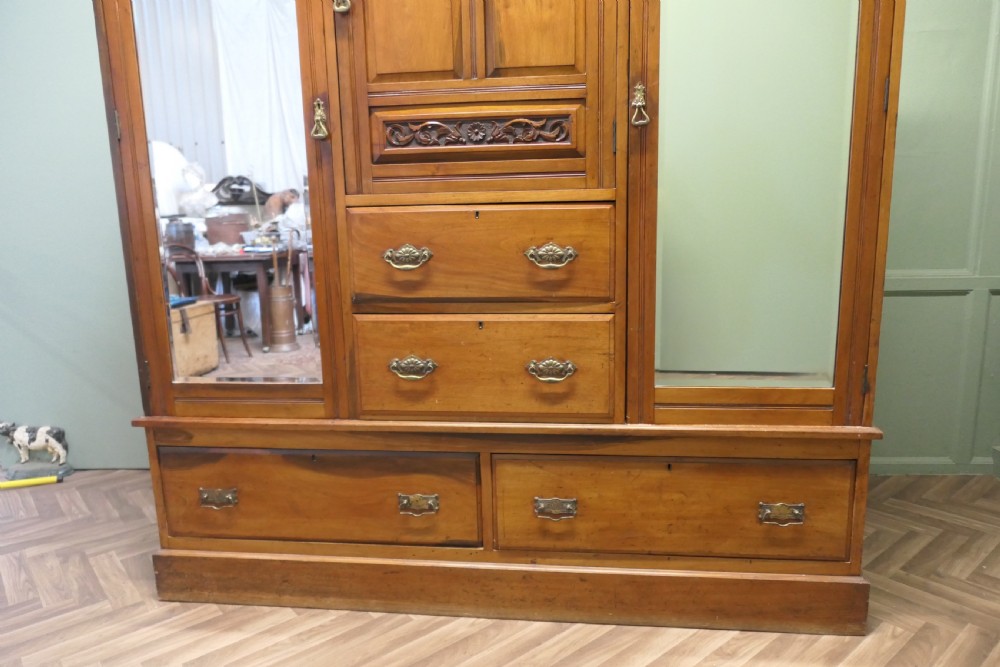 Large Arts and Crafts Wardrobe Compactum, Dismantles View III