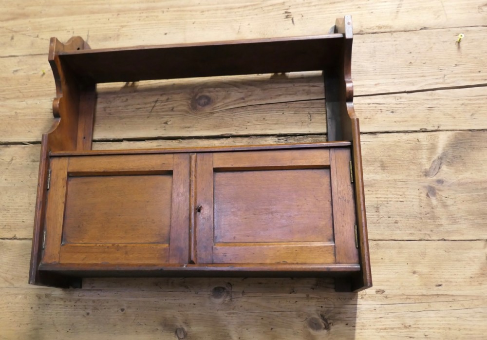 2 Door Walnut Wall Cabinet  View III