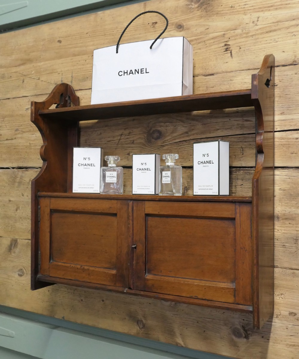 2 Door Walnut Wall Cabinet  View V