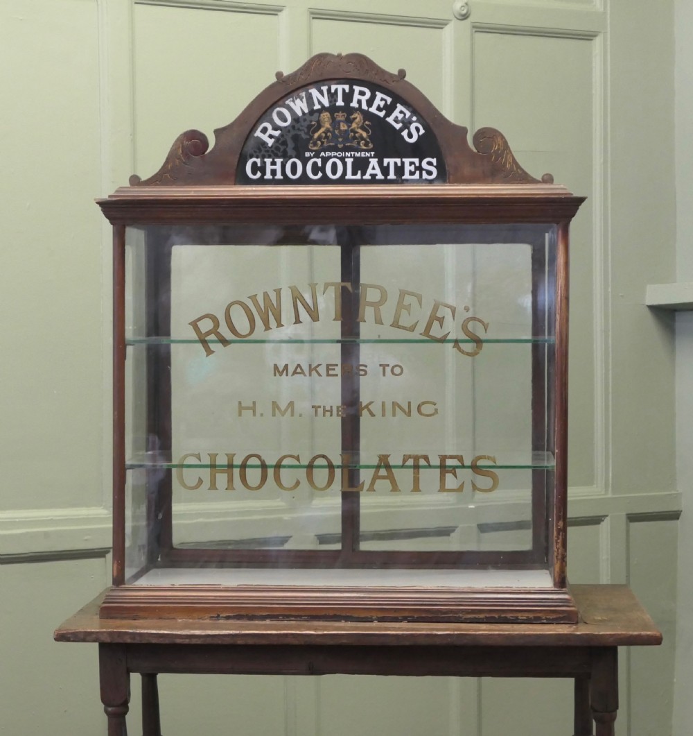 Rowntree’s Sweet Shop Counter Top Display Cabinet