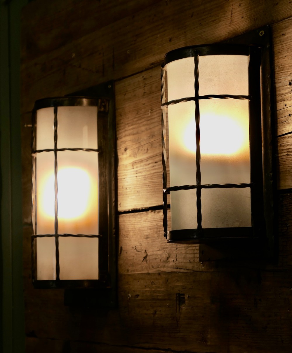 2 Arts and Crafts Wall Lights View IV
