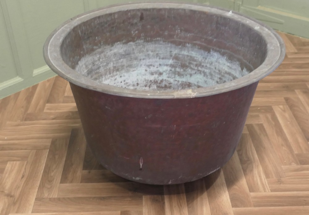 19th Century Antique Copper Cauldron
