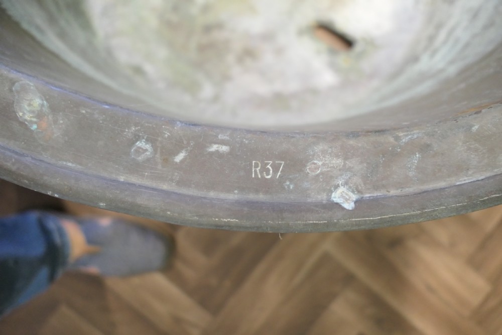 19th Century Antique Copper Cauldron View IV