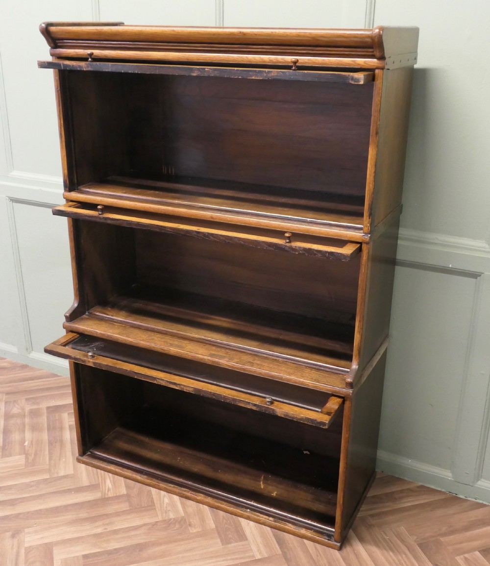 Arts and Crafts Stacking Barristers Bookcase or Filing Cabinet View II