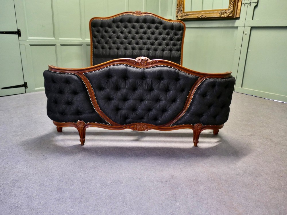 19th C French Corbielle Double Bed View II