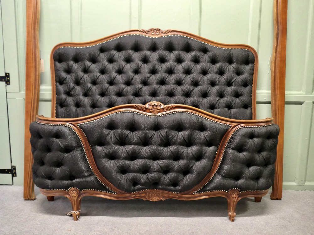 19th C French Corbielle Double Bed View VII