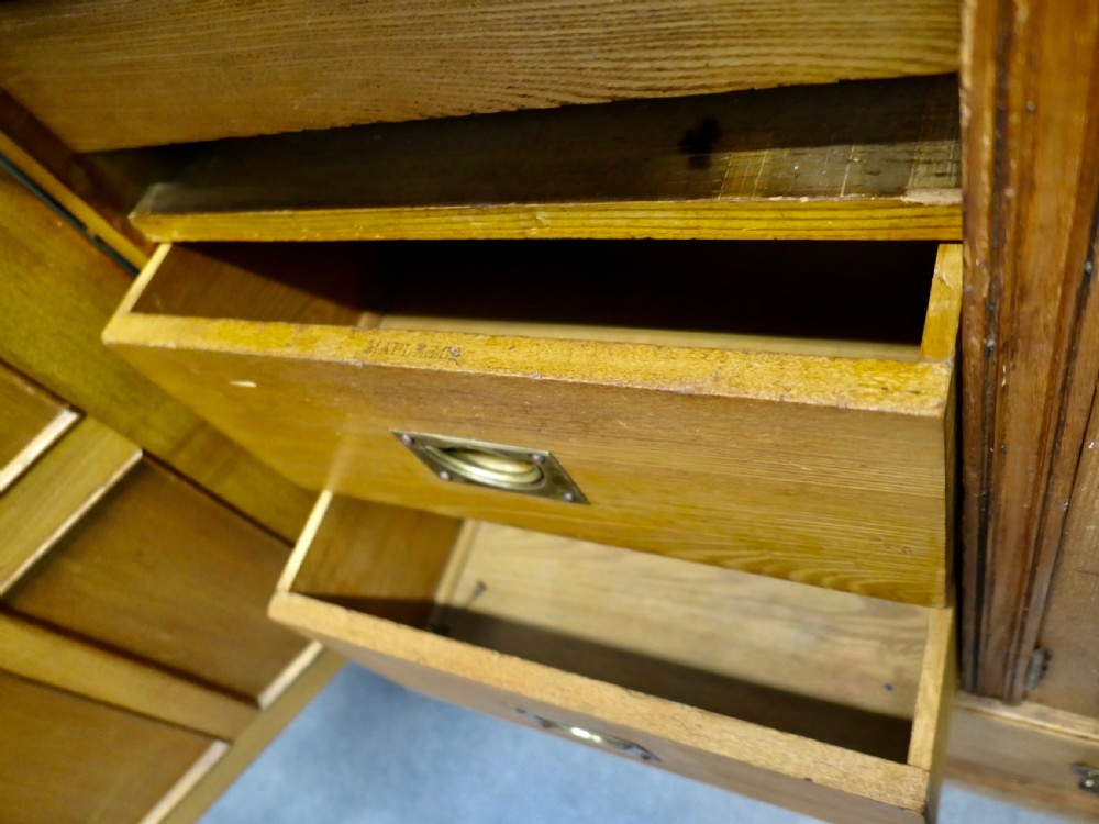 Maple & Co Arts & Crafts Ash Wardrobe Compactum View V