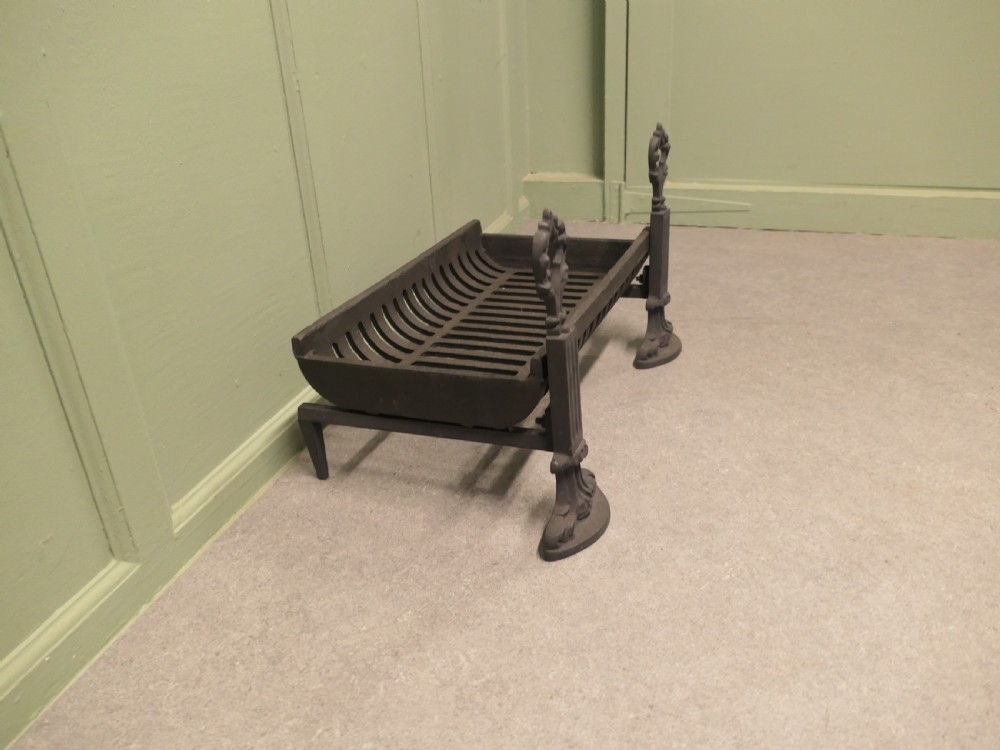 Inglenook Fire Grate on Andirons View V