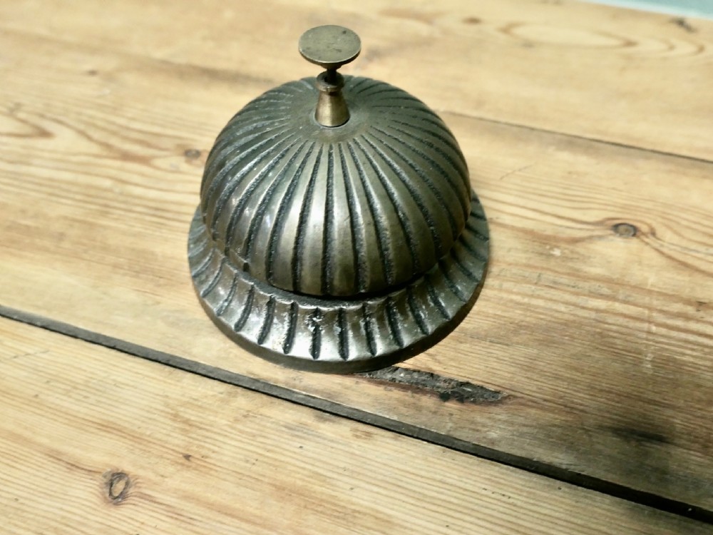  Brass Counter Top Courtesy Bell, Reception Desk Bell