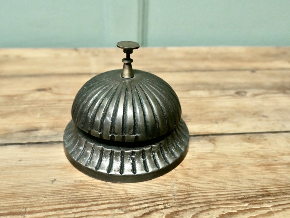  Brass Counter Top Courtesy Bell, Reception Desk Bell View II