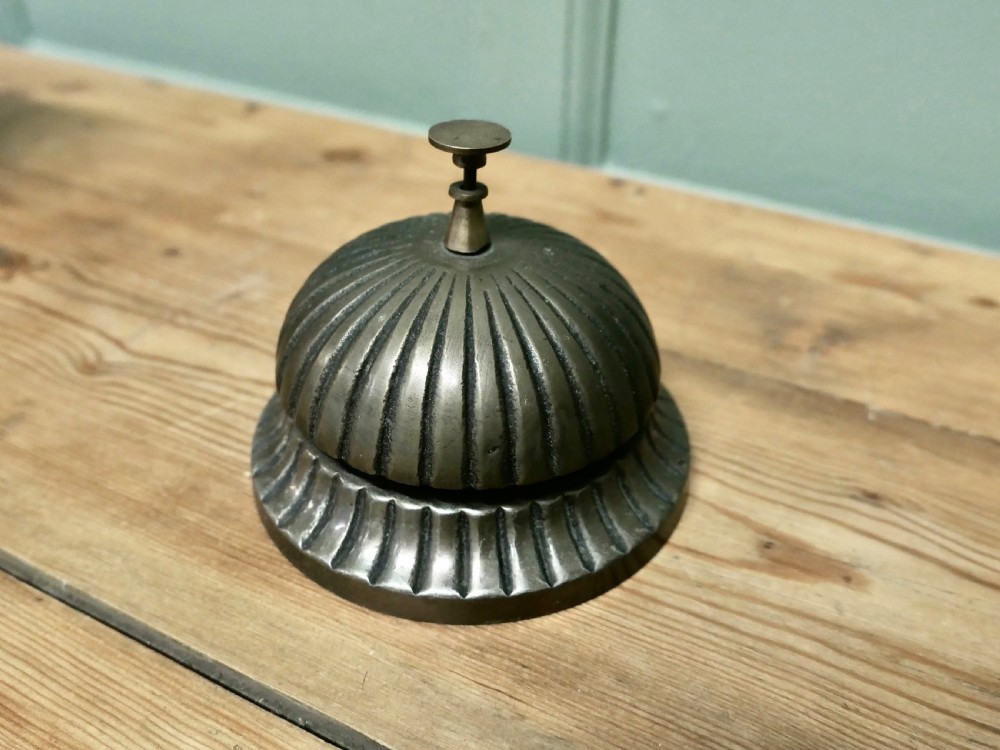 Brass Counter Top Courtesy Bell, Reception Desk Bell View III