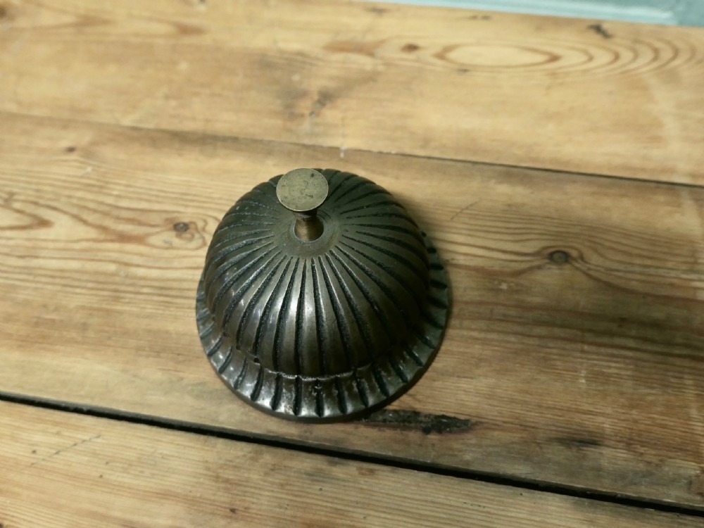  Brass Counter Top Courtesy Bell, Reception Desk Bell View VI