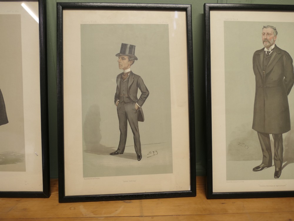 Collection of 3 Vanity Fair Political “Spy”Prints View II