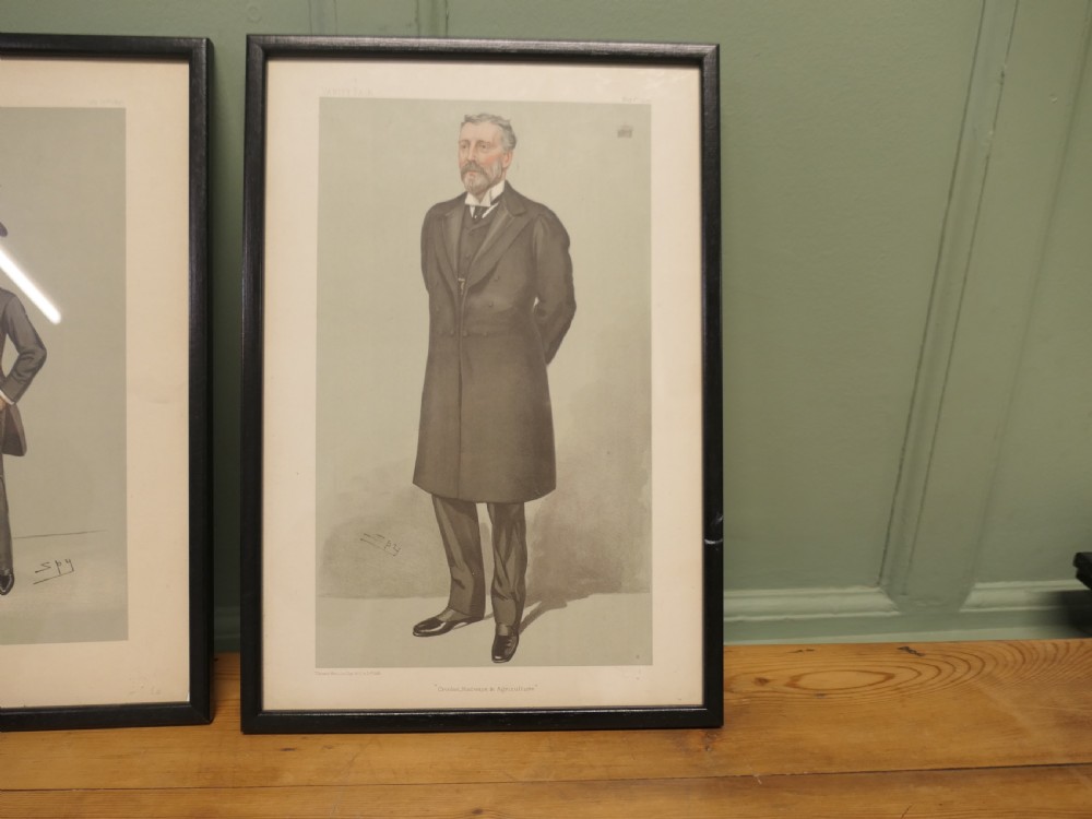 Collection of 3 Vanity Fair Political “Spy”Prints View VII