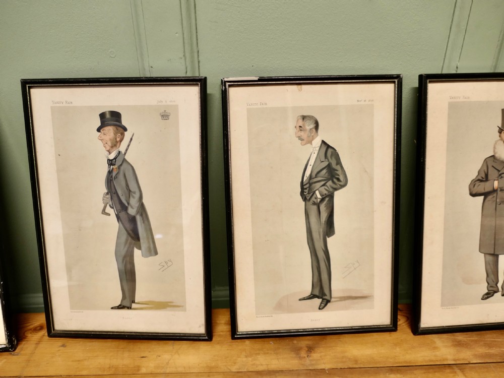 Collection of 6 Vanity Fair Political “Spy”Prints View II