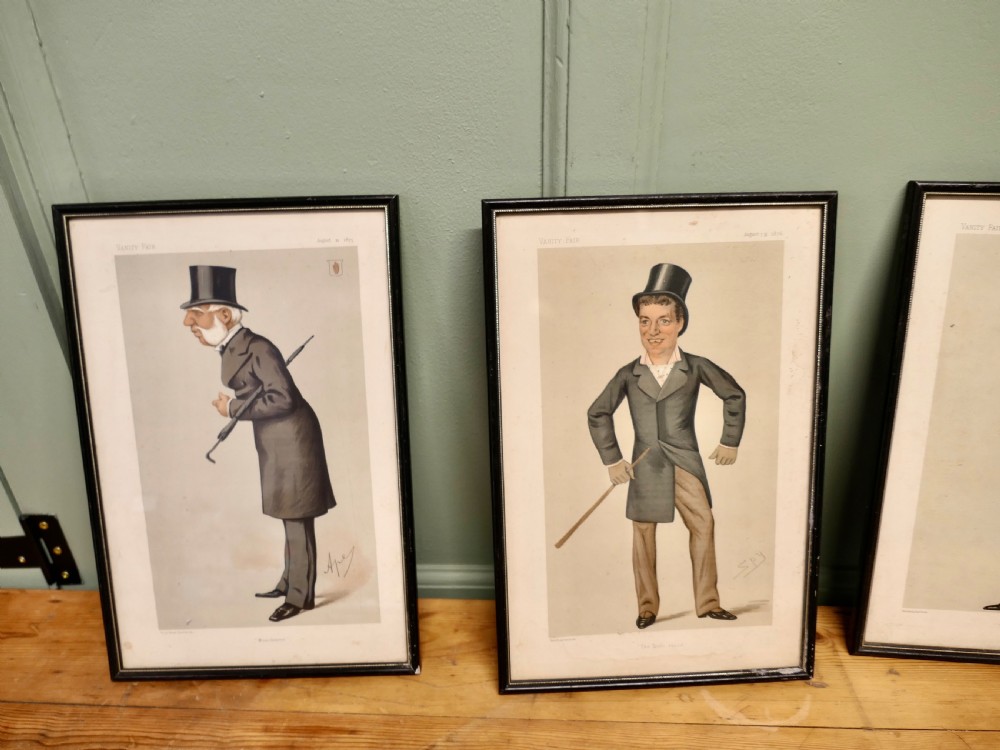 Collection of 6 Vanity Fair Political “Spy”Prints View III