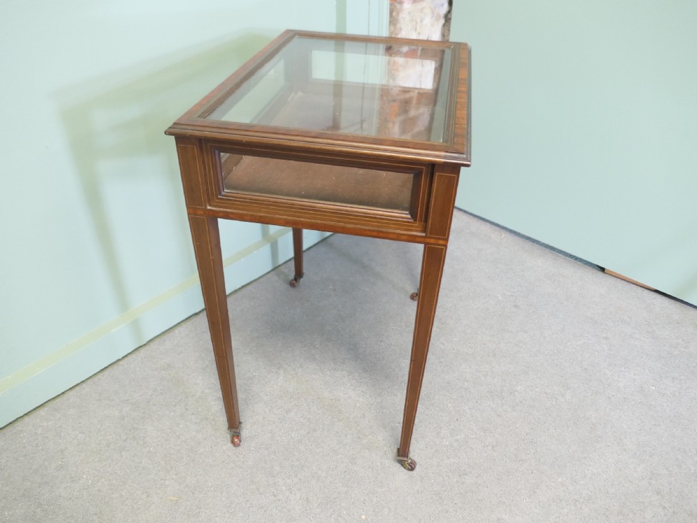 Edwardian Display Cabinet, Table Jewellery etc. View VI