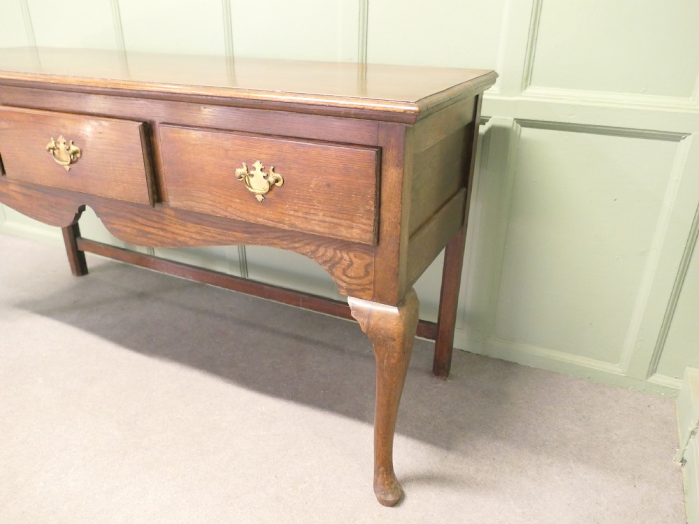 English Country Oak Cottage Dresser View VI