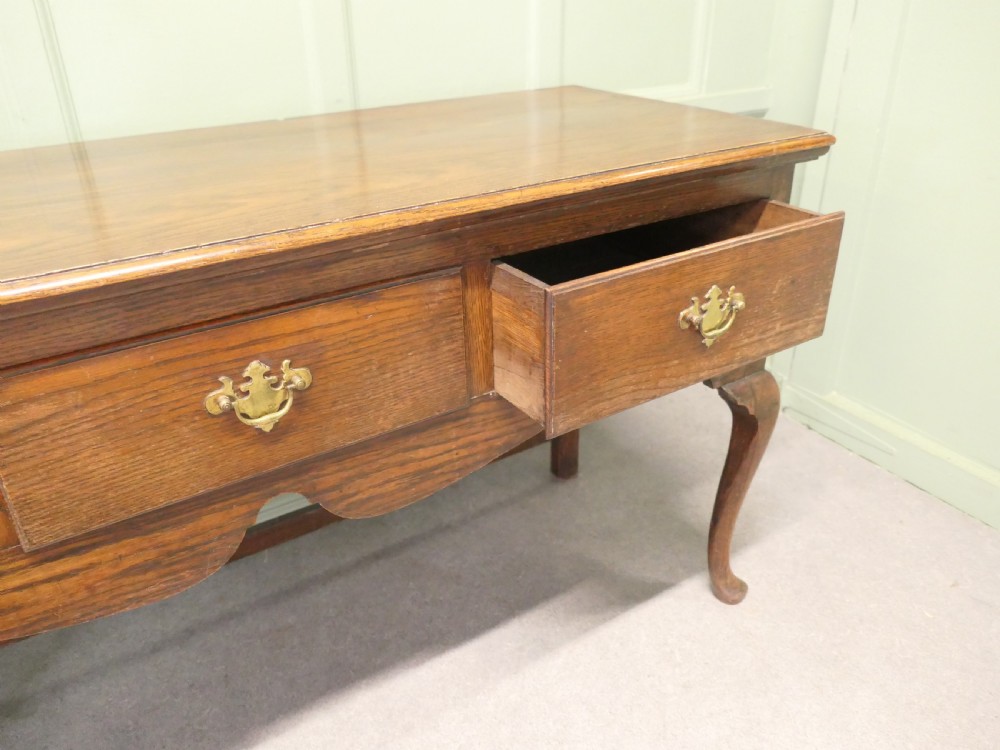 English Country Oak Cottage Dresser View VII