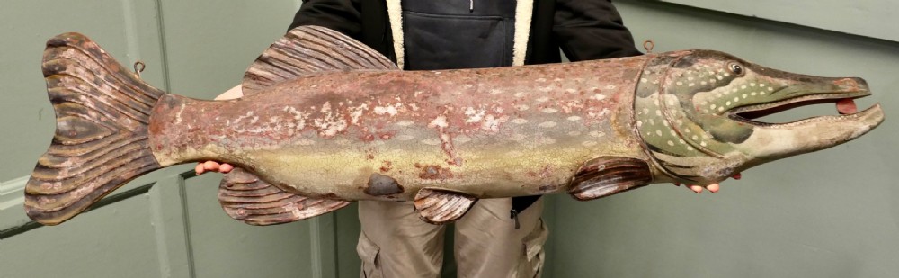 Old French Sturgeon, Caviar Trade Shop Sign  View V