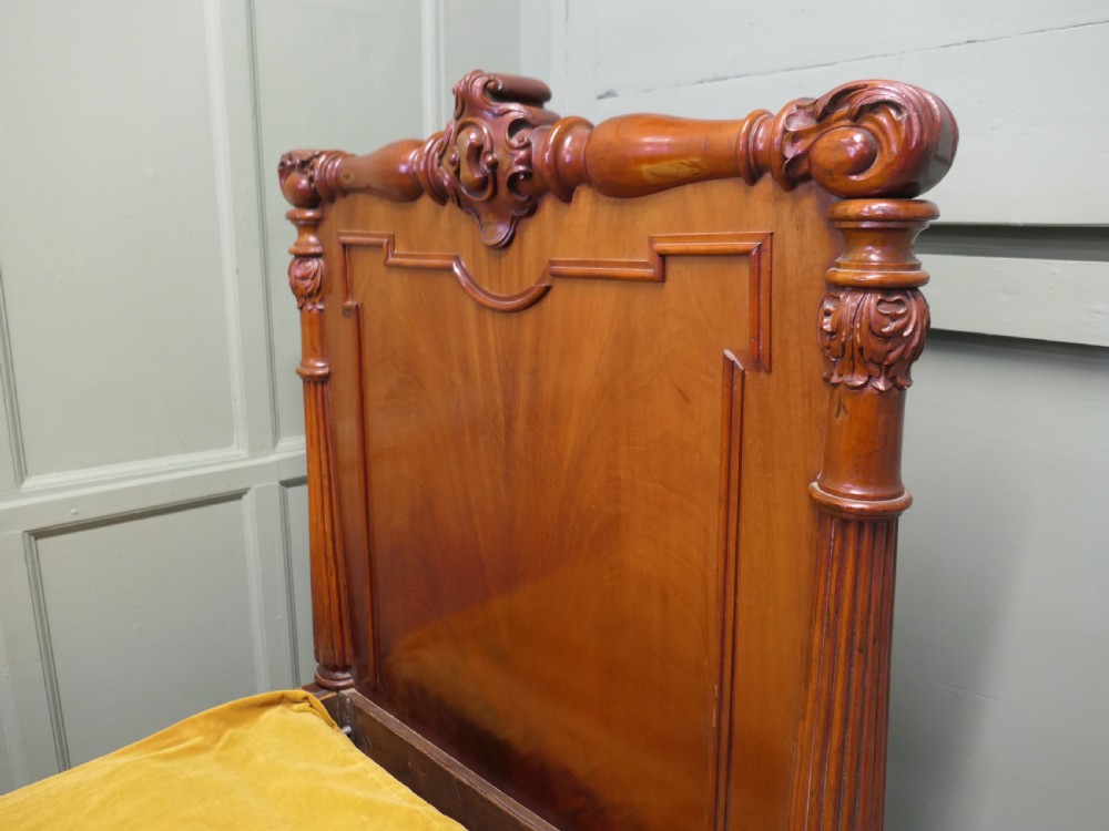 19th Century French Empire Style Bed or Single Bed.  View II