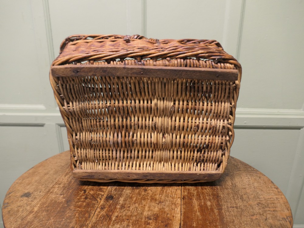 Costermonger’s Antique Wicker Flower and Fruit Basket View VI