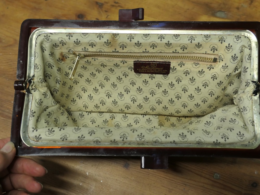 1930s Art Deco Cutch Handbag from Macy & Co View II