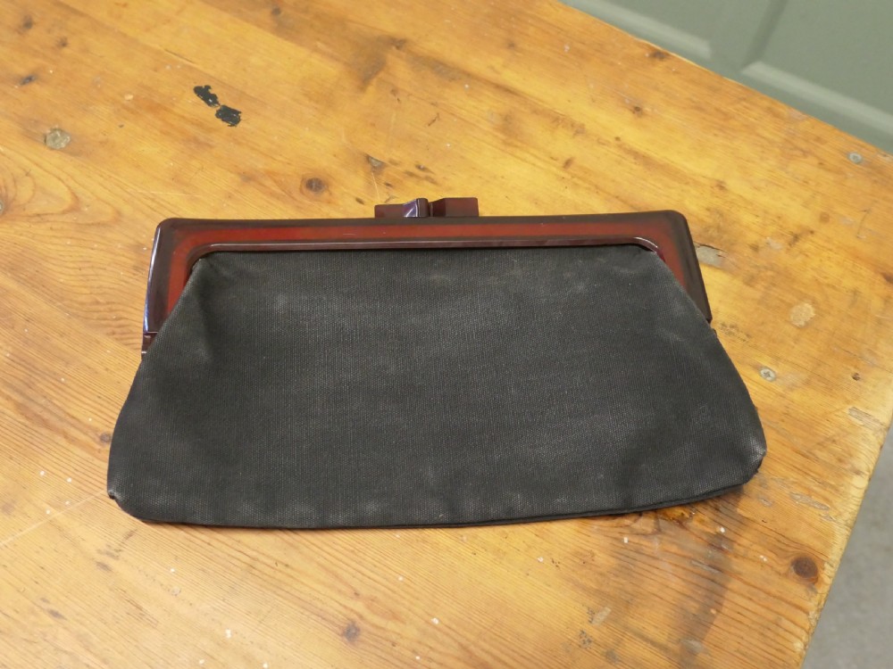 1930s Art Deco Cutch Handbag from Macy & Co View III