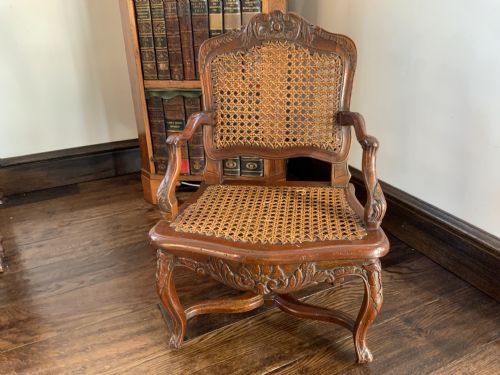 18th cent Louis XVI child, French armchair