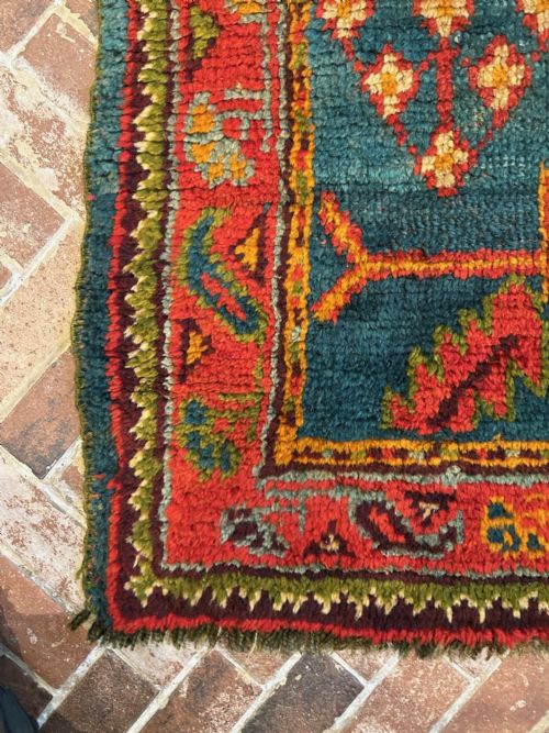 ANTIQUE USHAK RUG CIRCA 1890 - ADDITIONAL PHOTO 1