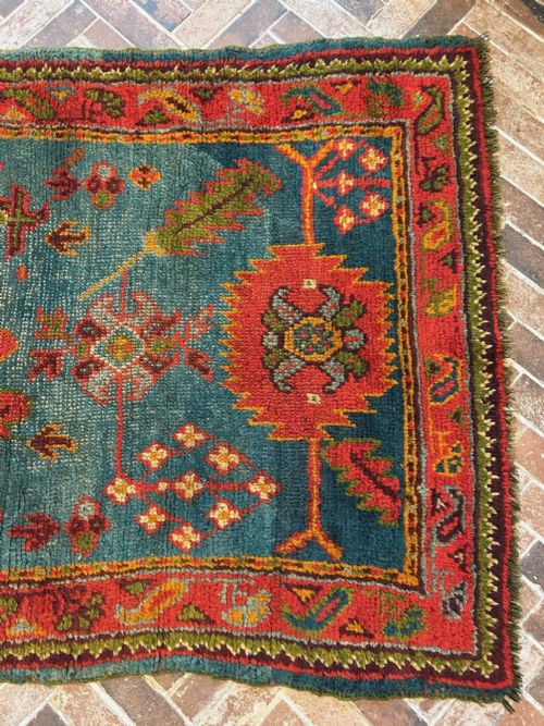 ANTIQUE USHAK RUG CIRCA 1890 - ADDITIONAL PHOTO 2