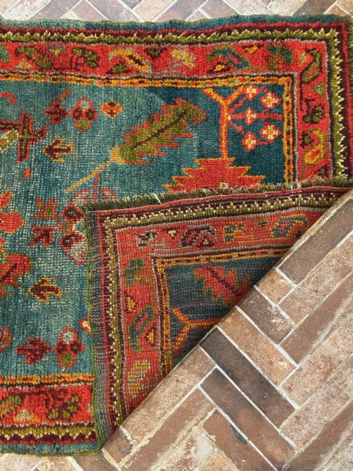 ANTIQUE USHAK RUG CIRCA 1890 - ADDITIONAL PHOTO 5