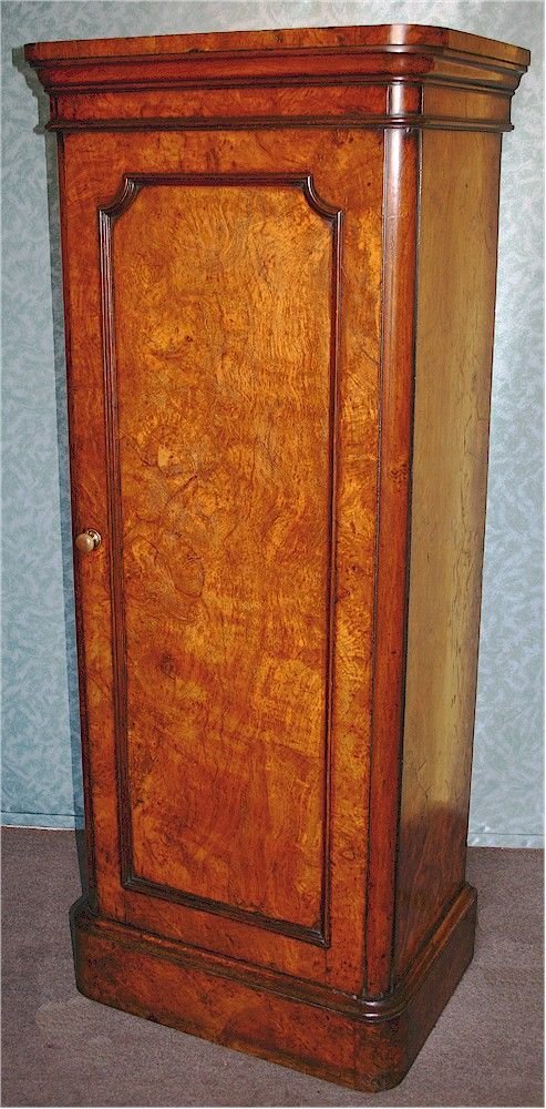 Good Quality Victorian Pollard Oak Single Door Cupboard