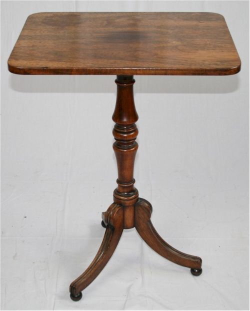 William 1v Rosewood Pedestal Tripod Table in the 'Style' of Gillows.