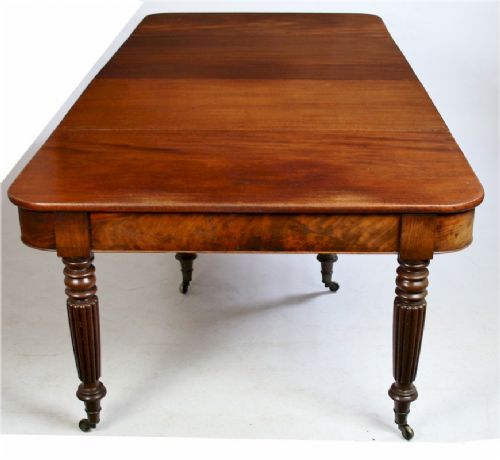 George IV Mahogany 'Imperial Action' Extending Dining Table.