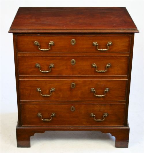 George 111 Mahogany Converted Chest Commode