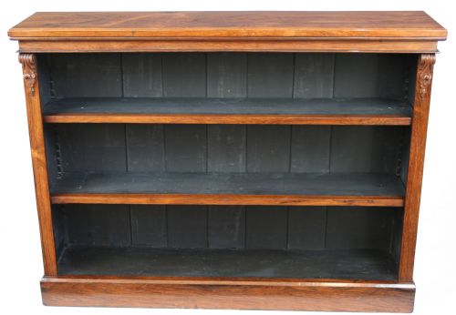 William 1v Rosewood Open Bookcase.