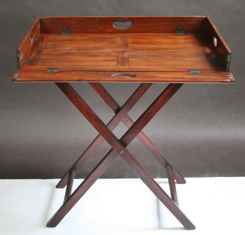 George 111 Mahogany Oblong Butlers Tray