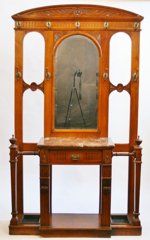 Victorian Walnut Hallstand